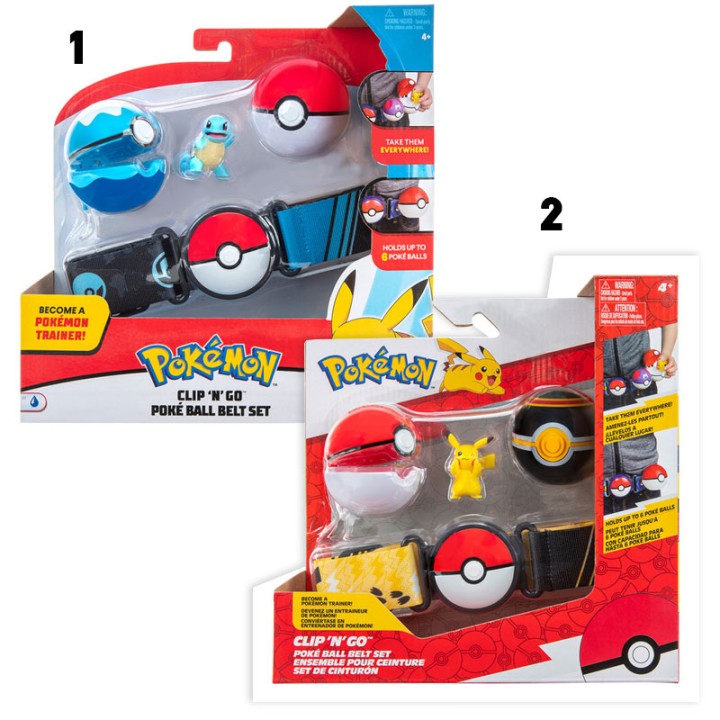 Pokemon Clip'N Go Poke Ball me zώni JW095283  4+ years