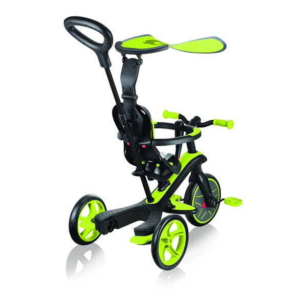 Globber  Trike Explorer 4In1 Lime Green 632-106  10+ years