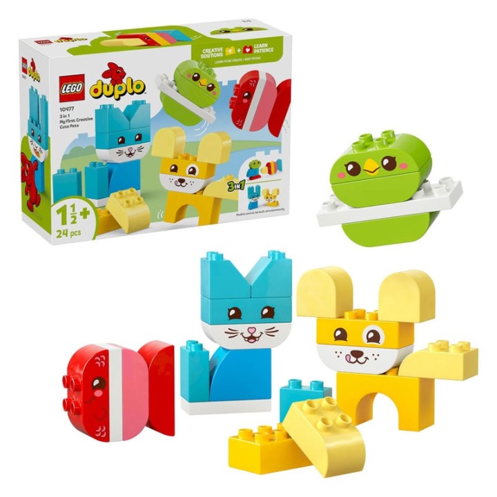LEGO Duplo My First 10477 3 In 1 Creative Cute Pets  4+ years