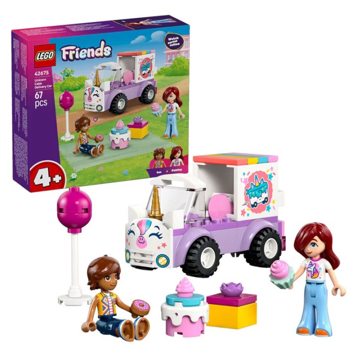 LEGO Friends 42675 Unicorn Cake Delivery Car  3+ years