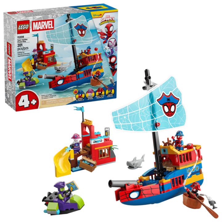 LEGO Spidey 11208 Team Spidey Pirate Ship  9+ years