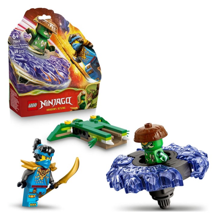 LEGO Ninjago 71849 Nya Vs. Mutation Monster Spinner  3+ years