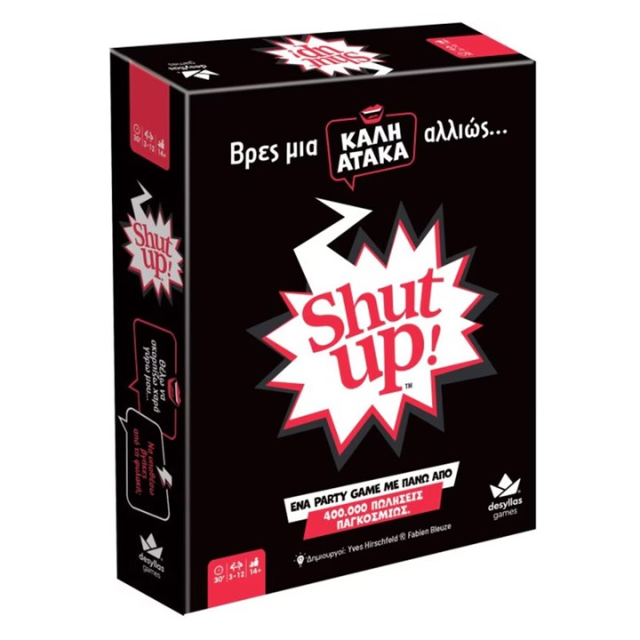 Desyllas Games Desyllas Shut Up! 100870  6+ years