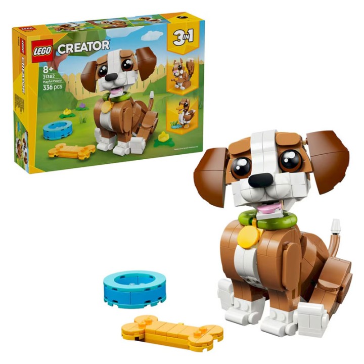 LEGO Creator 31382 Cute Animals: Playful Puppy Dog  4+ years