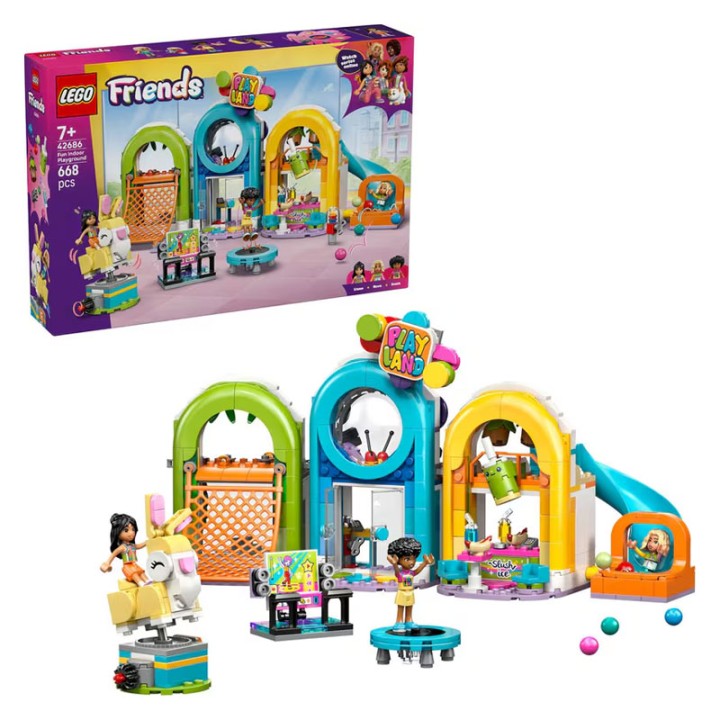 LEGO Friends 42686 Fun Indoor Playground  3+ years|4+ years