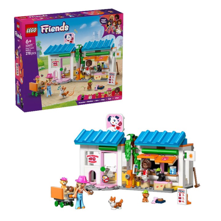 LEGO Friends 42677 Dog Treats Bakery  8+ years