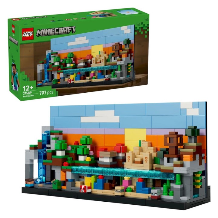 LEGO Minecraft 21589 Mini Biomes  3+ years