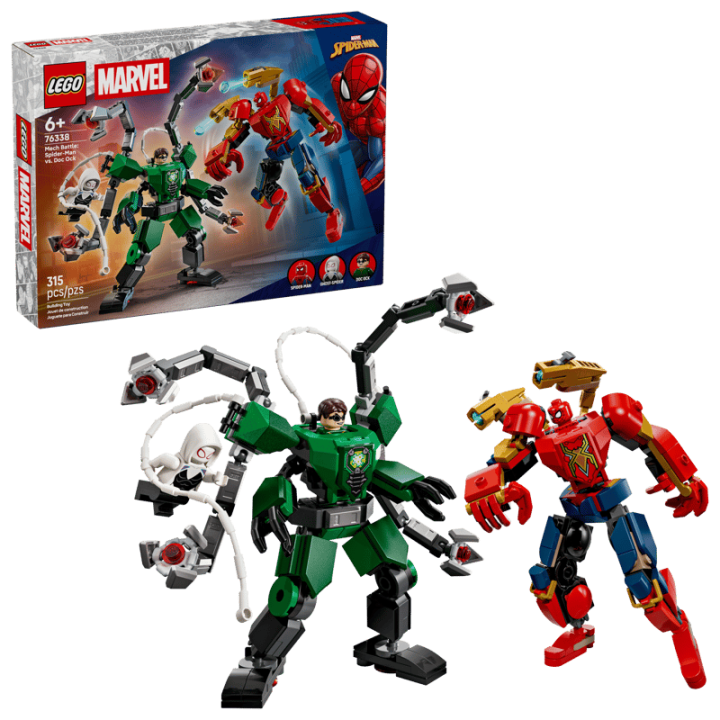 LEGO Super Heroes 76338 Mech Battle: Spider-Man Vs. Doc Ock  7+ years