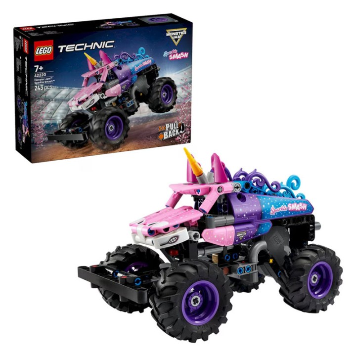 LEGO Technic 42220 Monster Jam Sparkle Smash Pull-Back  7+ years