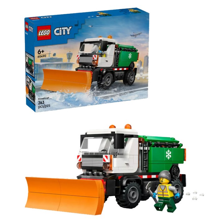 LEGO City 60490 Snowplough  2+ years