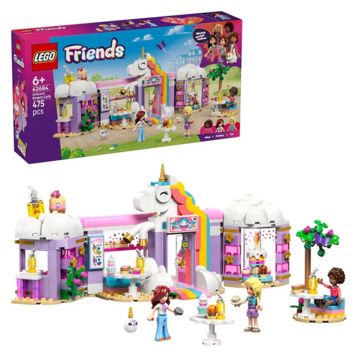 LEGO Friends 42684 Unicorn Dream Cafe  3+ years