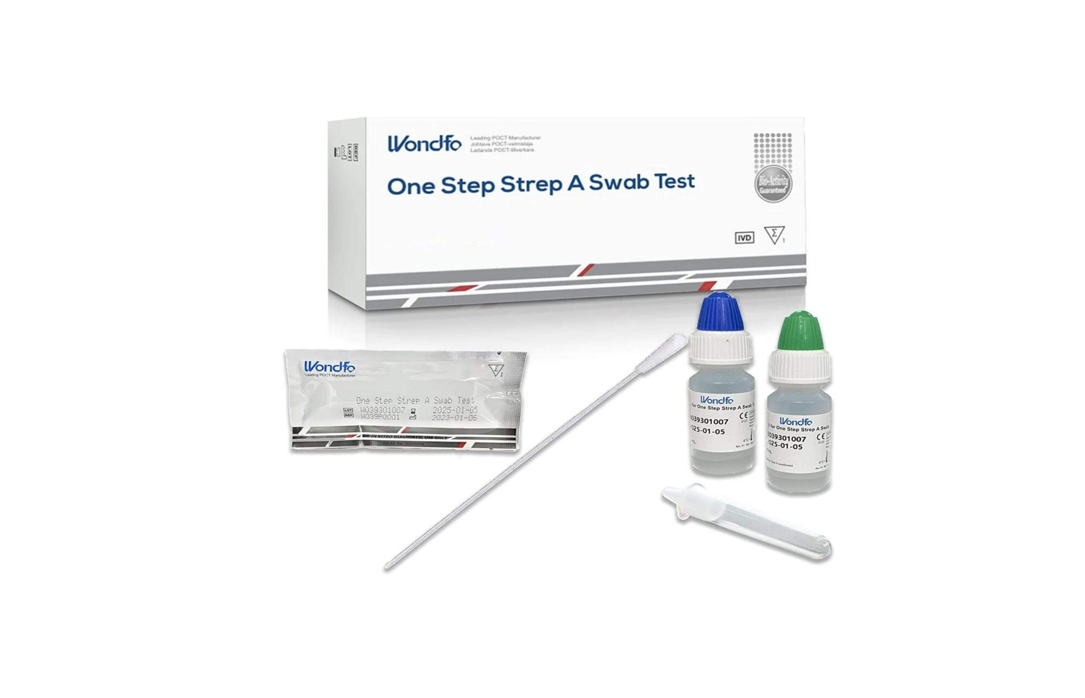 One Step Strep A Swab Test