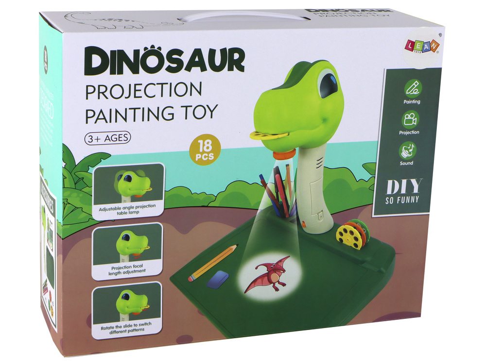 Small World Creative Dino Projector Draw 1490