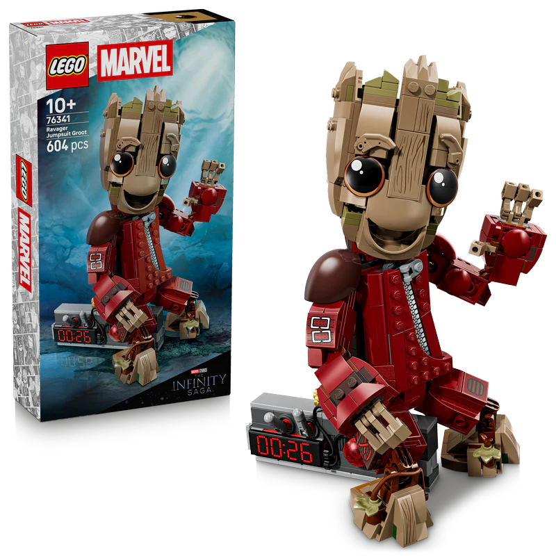 LEGO Super Heroes 76341 Ravager Jumpsuit Groot  7+ years