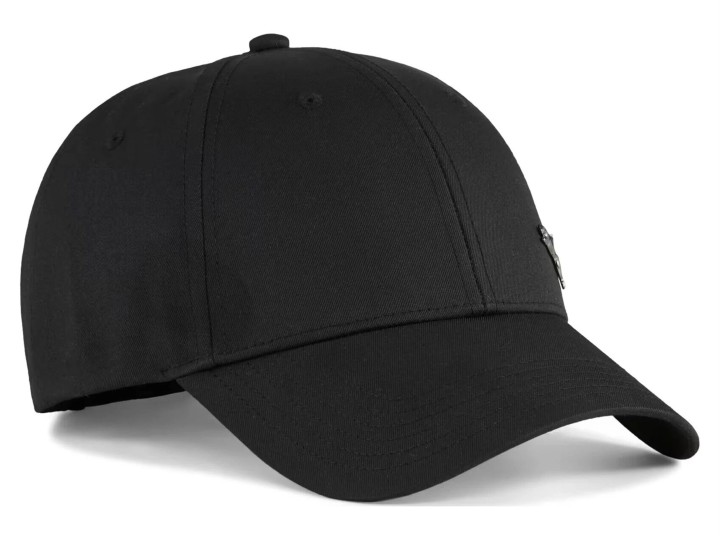 Puma Black Ess Metal Puma Cat Baseball Cap Unisex Size: 1