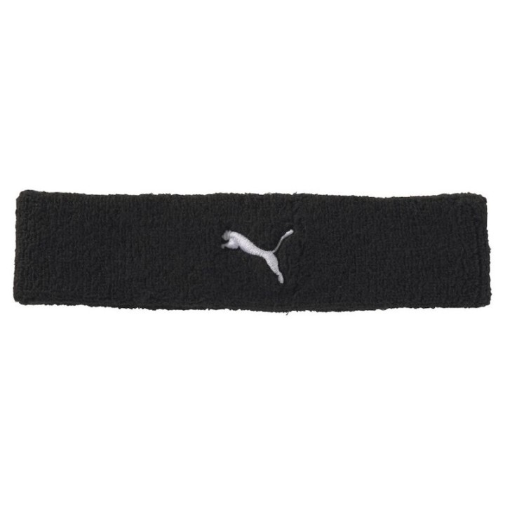 Puma Black Tr Ess Headband Unisex Size: 1