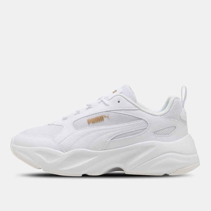 Puma White-Puma Gold-Puma White Cassia 2.0 Womens Size: 5