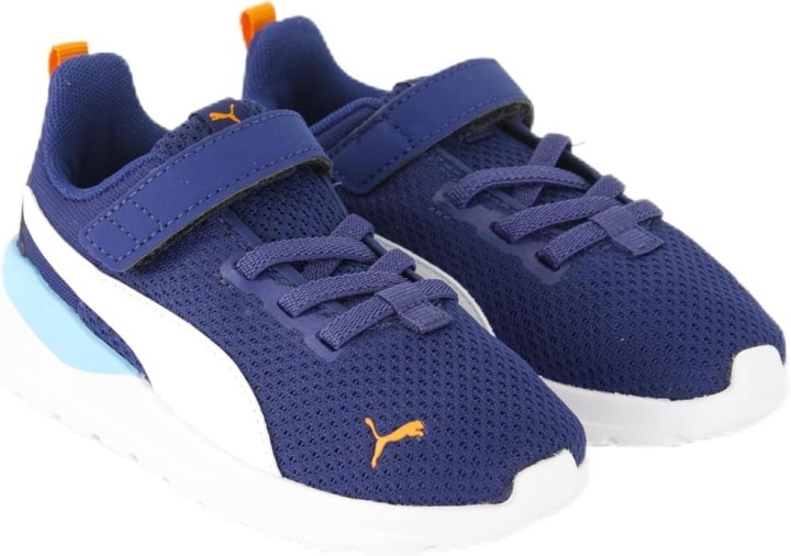 Puma Blue Jewel White-Vermillion Anzarun Lite Ac Inf Unisex Size: 7