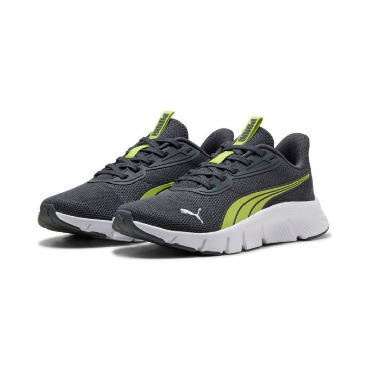Puma Strong Gray White Flexfocus Lite Modern Jr Unisex Size: 1