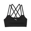 Puma Black Move Strappy Bra - Low Womens Size: L