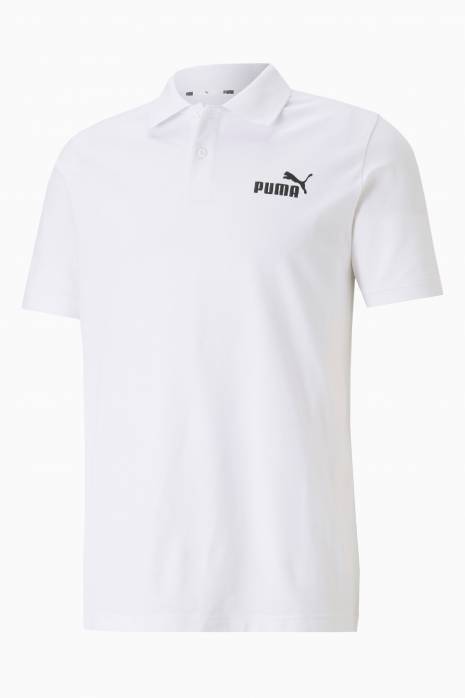 Puma White Ess No. 1 Logo Pique Polo Men'S Size: M