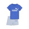 Puma Royal Sapphire Minicats Ess T-Shirt And Shorts Set Inf Unisex Size: 80