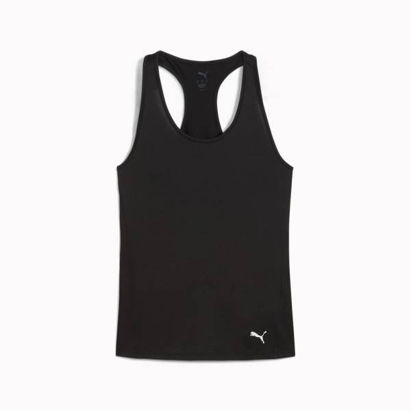 Puma Black W Tad Essential Racerback Tank Womens Size: S
