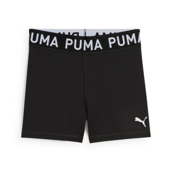 Puma Black W Puma Strong Short Tight - Hw 3" Womens Size: M