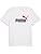 Puma White-Red Ess 2 Color No. 1 Logo T-Shirt Men'S Size: M