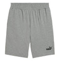 Puma Medium Gray Heather Ess No. 1 Logo Jersey Shorts 10'' Men'S Size: L