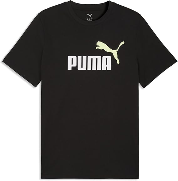 Puma Black-Apple Spritz Ess 2 Color No. 1 Logo T-Shirt Men'S Size: Xl