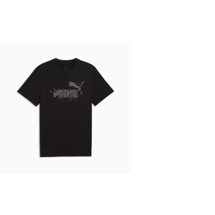 Puma Black Camo T-Shirt Men'S Size: L