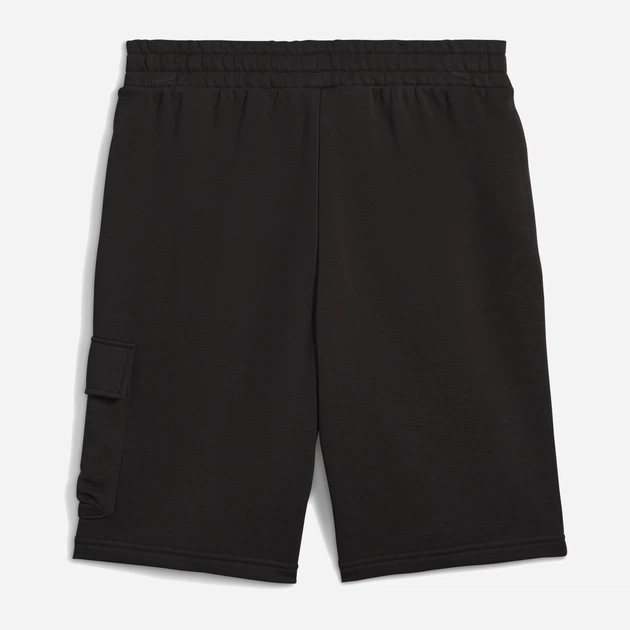 Puma Black Ess No. 1 Logo Cargo Shorts 10” Tr Men'S Size: L