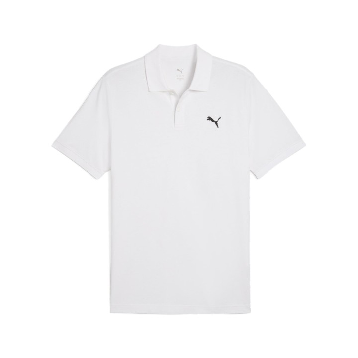Puma White Ess Pique Polo Men'S Size: S