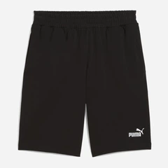 Puma Black Ess No. 1 Logo Jersey Shorts 10'' Men'S Size: S
