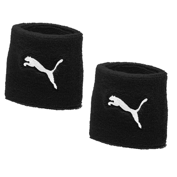 Puma Black-White Cat Wristband Unisex Size: 1