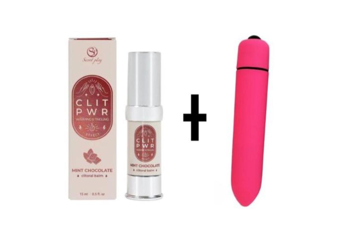 Secret Play Clit Pwr Clitoral Balm 15ml Mint Chocolate