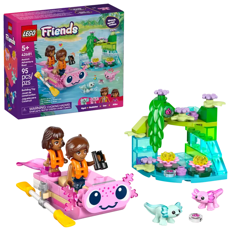 LEGO Friends 42681 Axolotl Adventure Boat  3+ years