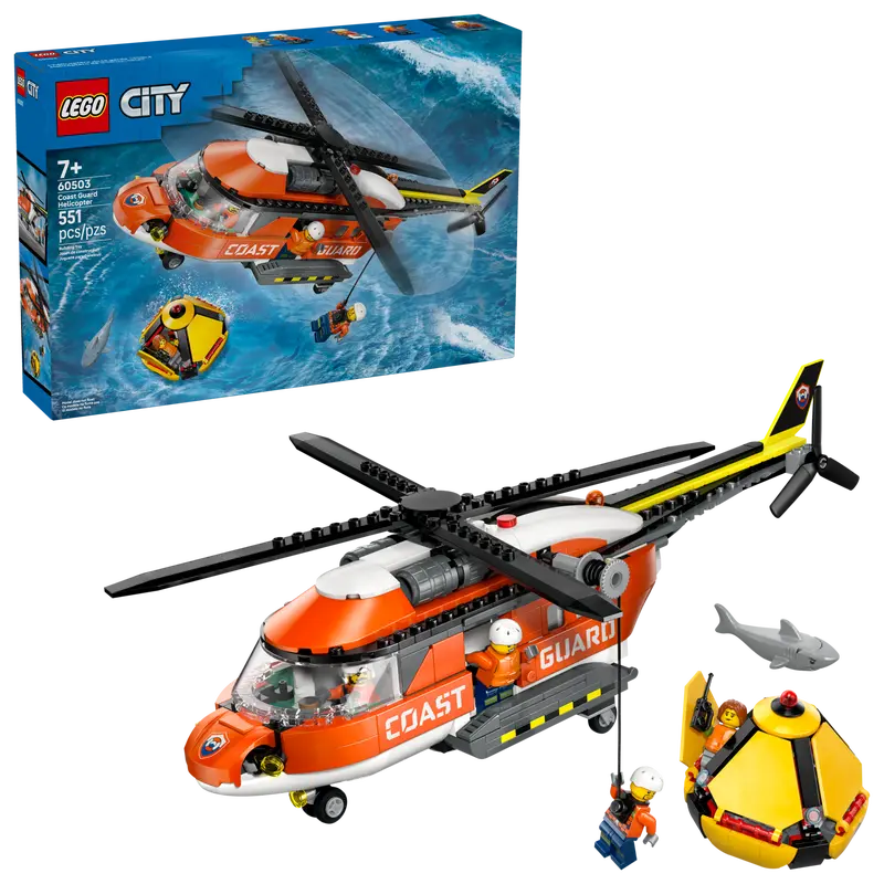 LEGO City 60503 Coast Guard Helicopter  3+ years