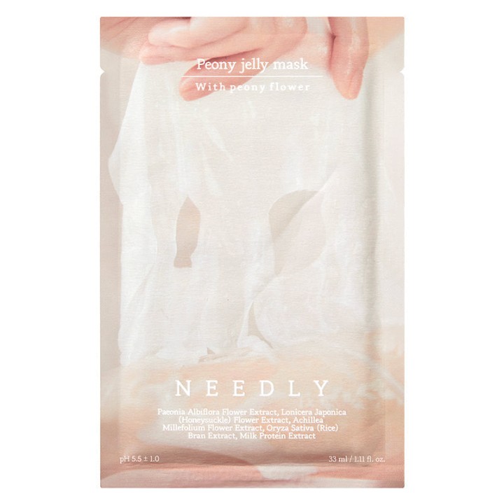 NEEDLY Peony Jelly Mask 33ml 1pc