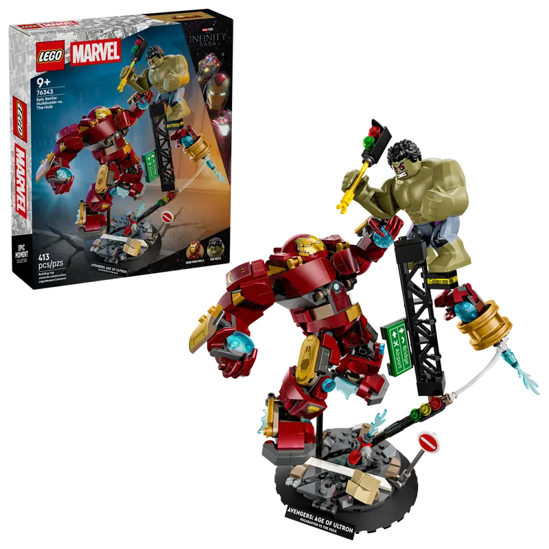 LEGO Super Heroes 76343 Epic Battle: Hulkbuster Vs. The Hulk  3+ years