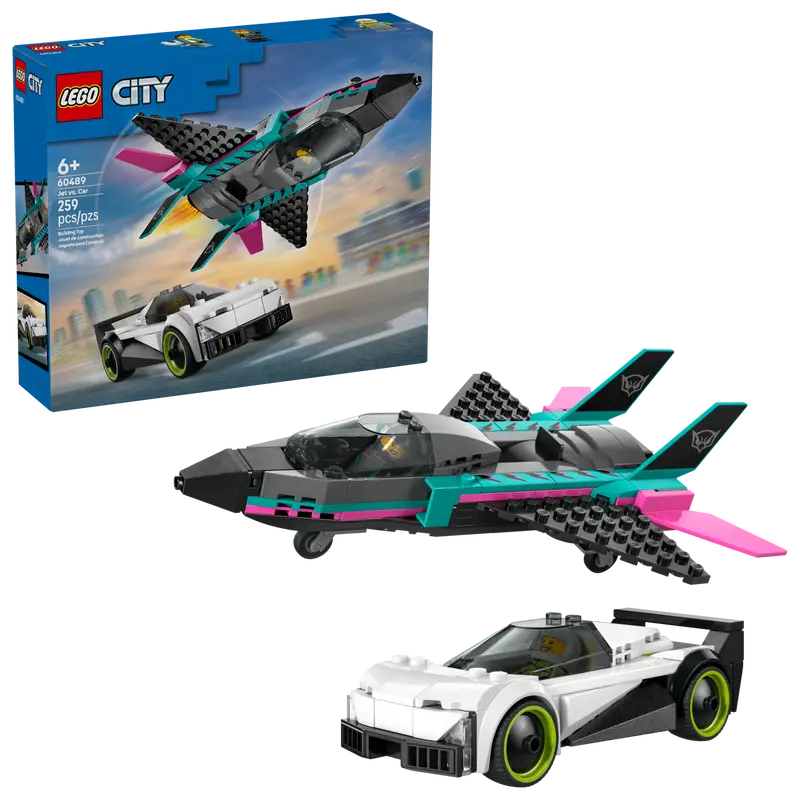 LEGO City 60489 Jet Vs. Car  3+ years