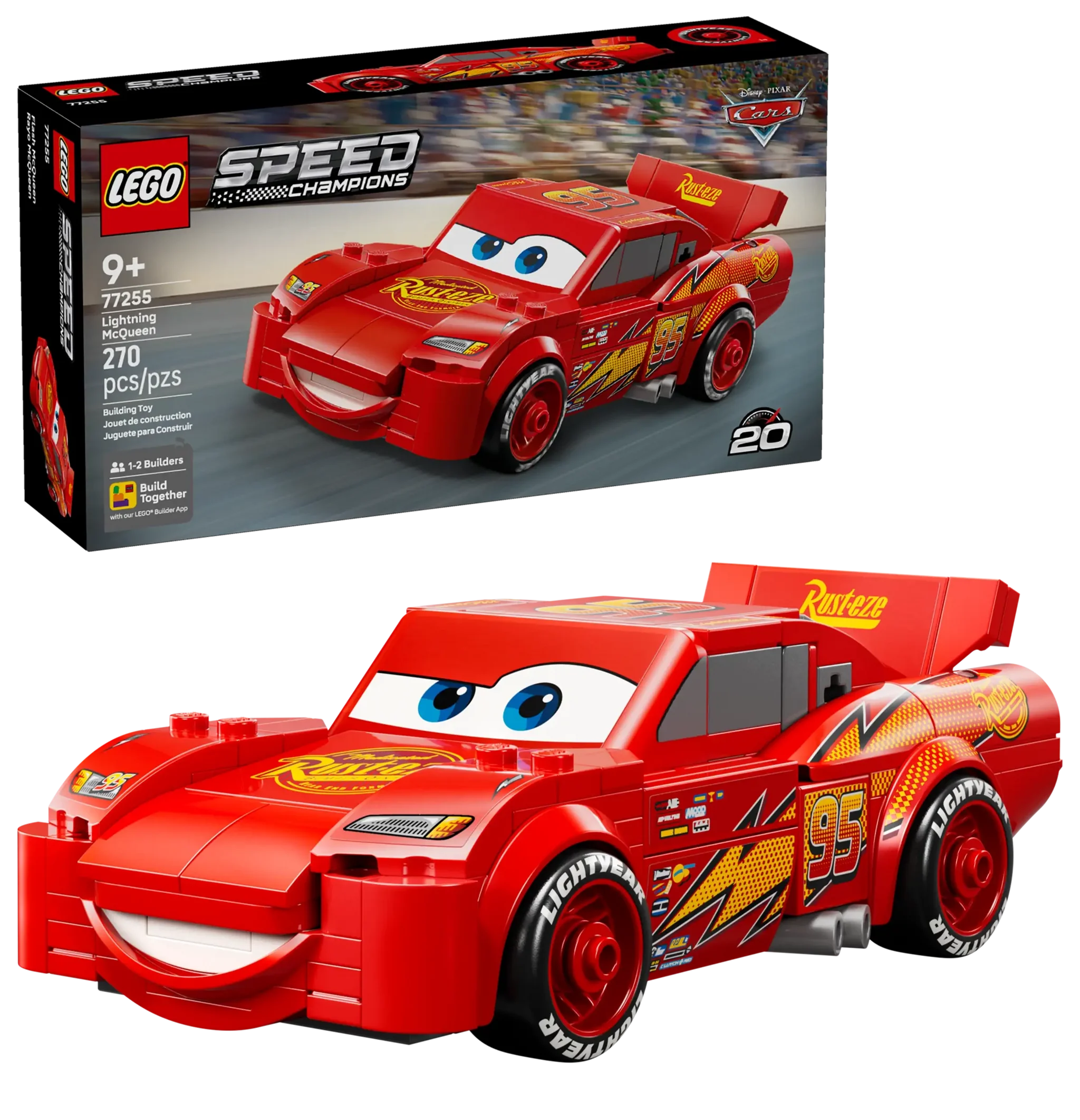 LEGO Speed Champions 77255 Lightning Mcqueen  4+ years