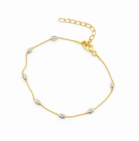 Delicate Beaded Goldplated Bracelet