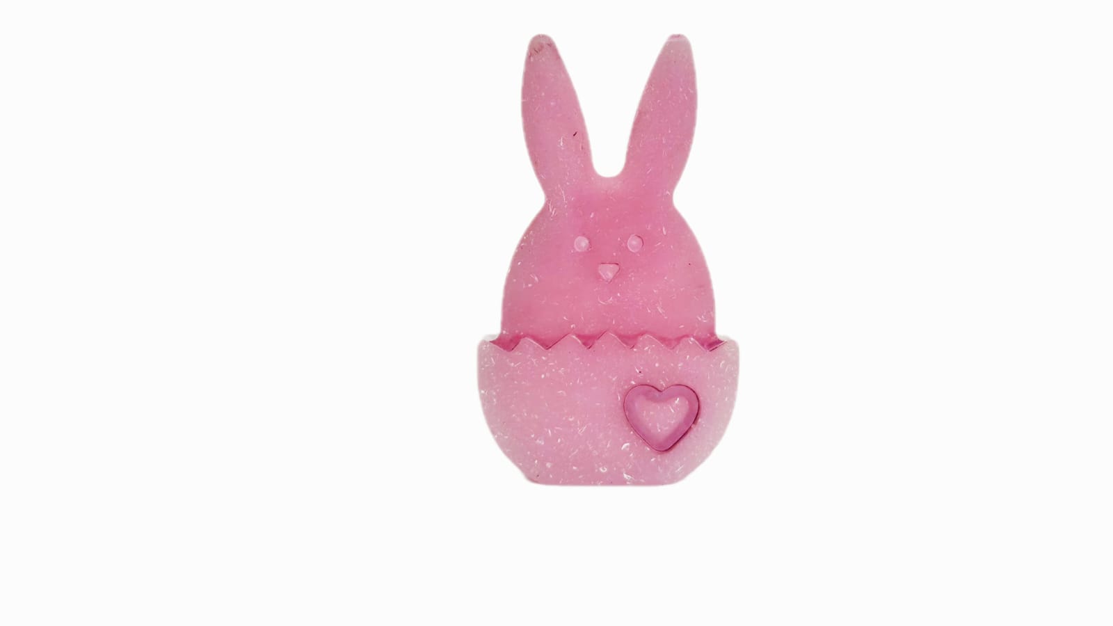 3D PINK EASTER BUNNY IN AN EGG. Cod. 18