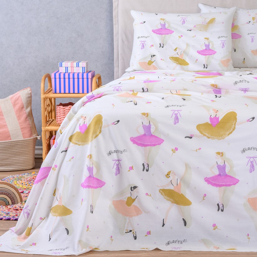 KIDS QUILT COVER DANCER (165 X 245)