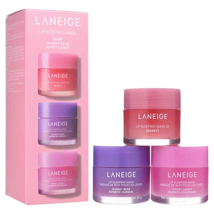 LANEIGE Lip Sleeping Mask Trio Set