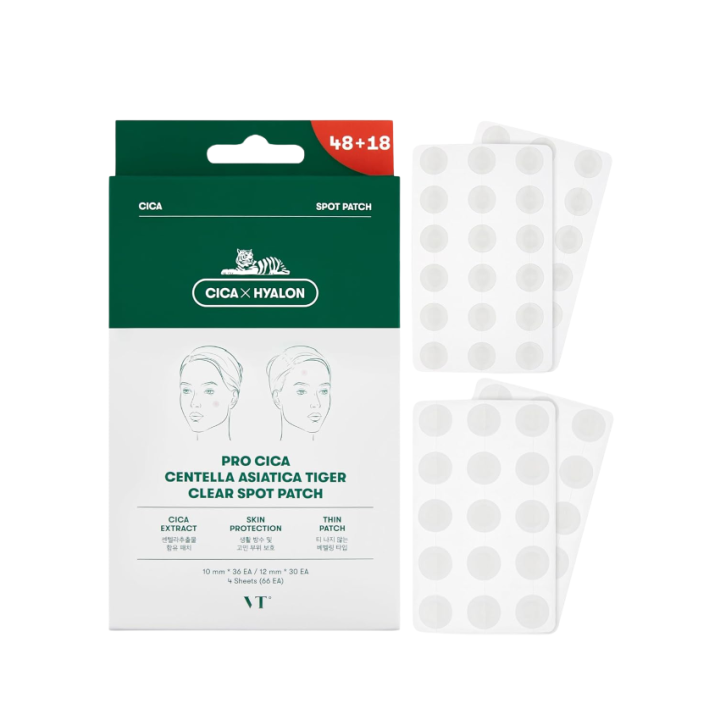 VT Pro Cica Centella Asiatica Spot Tiger Clear Spot Patch