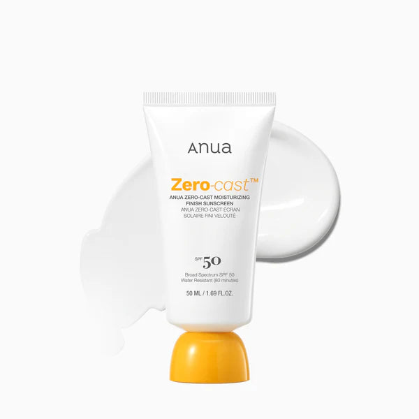 Anua Zero Cast Moisturizing Finish Sunscreen SPF 50 PA++++