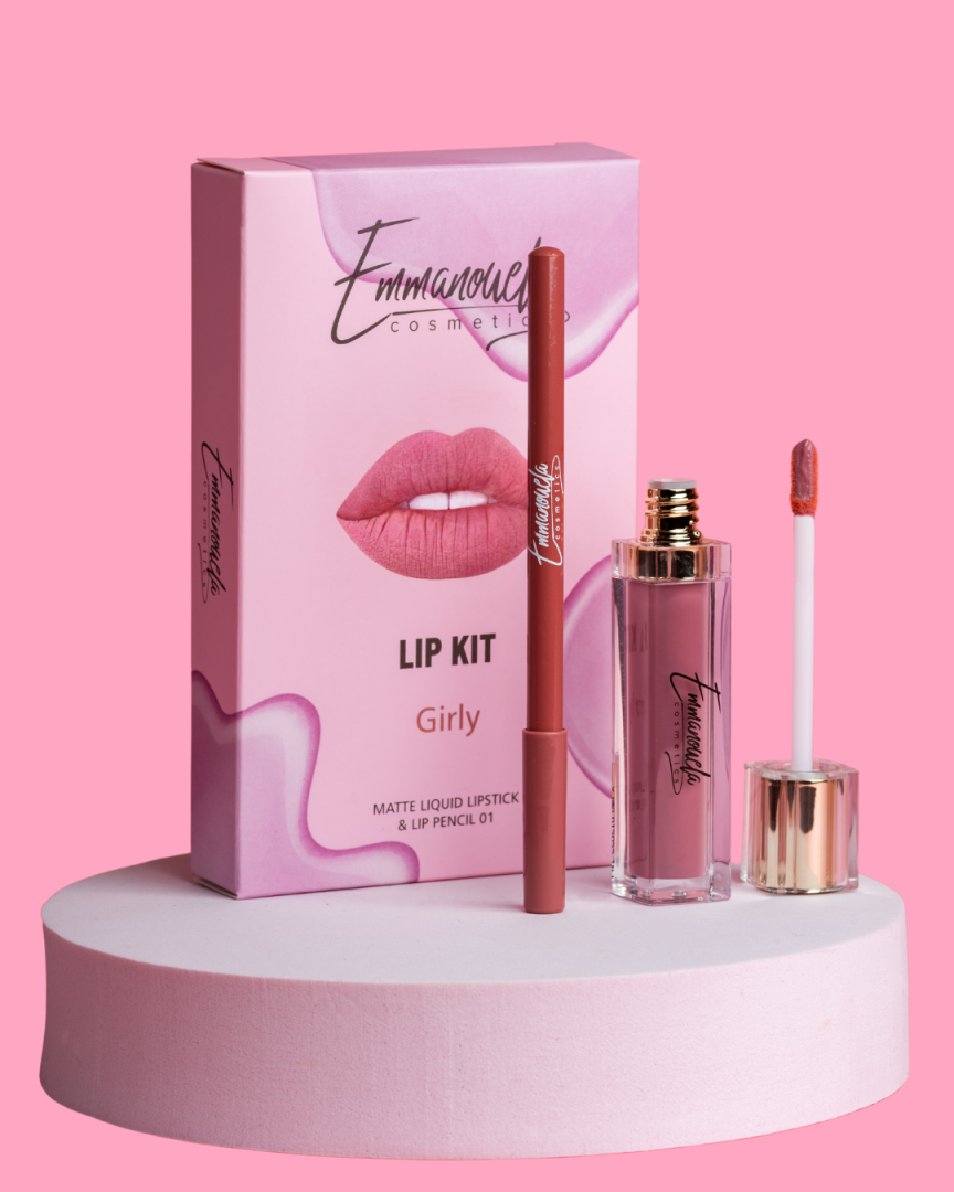 Emmanouela Cosmetics Lip Kit Red Carpet